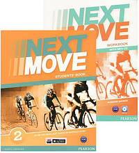 Комплект Next Move 2 Students' Book + Workbook (Підручник + зошит) з англійської мови