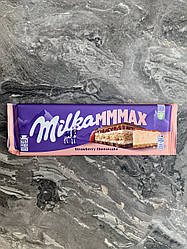 Молочний шоколад Milka Strawberry Cheesecake 300 гр