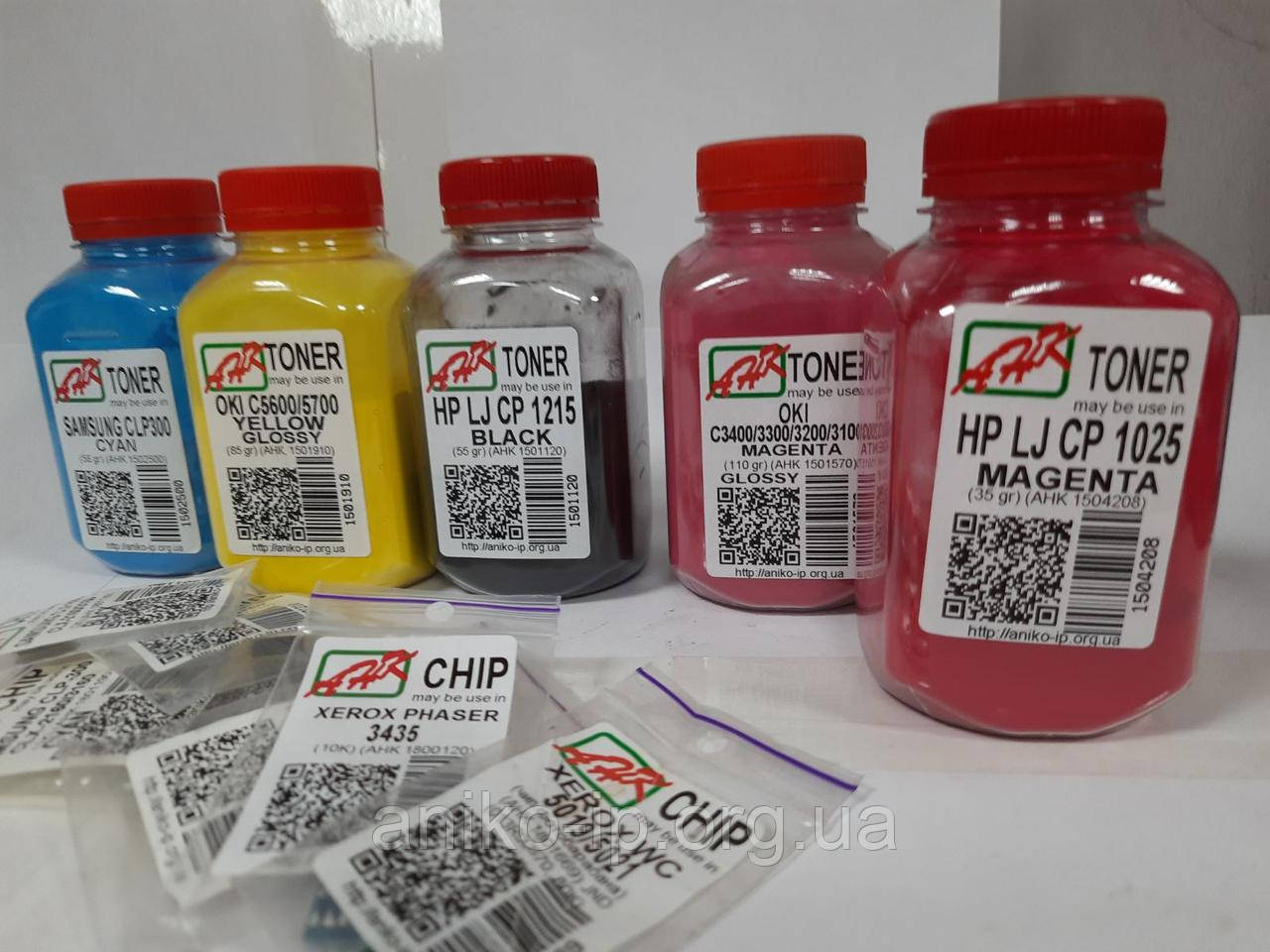 ТОНЕР XEROX PH7100 (Yellow 180 г) ULTRA COLOR AHK