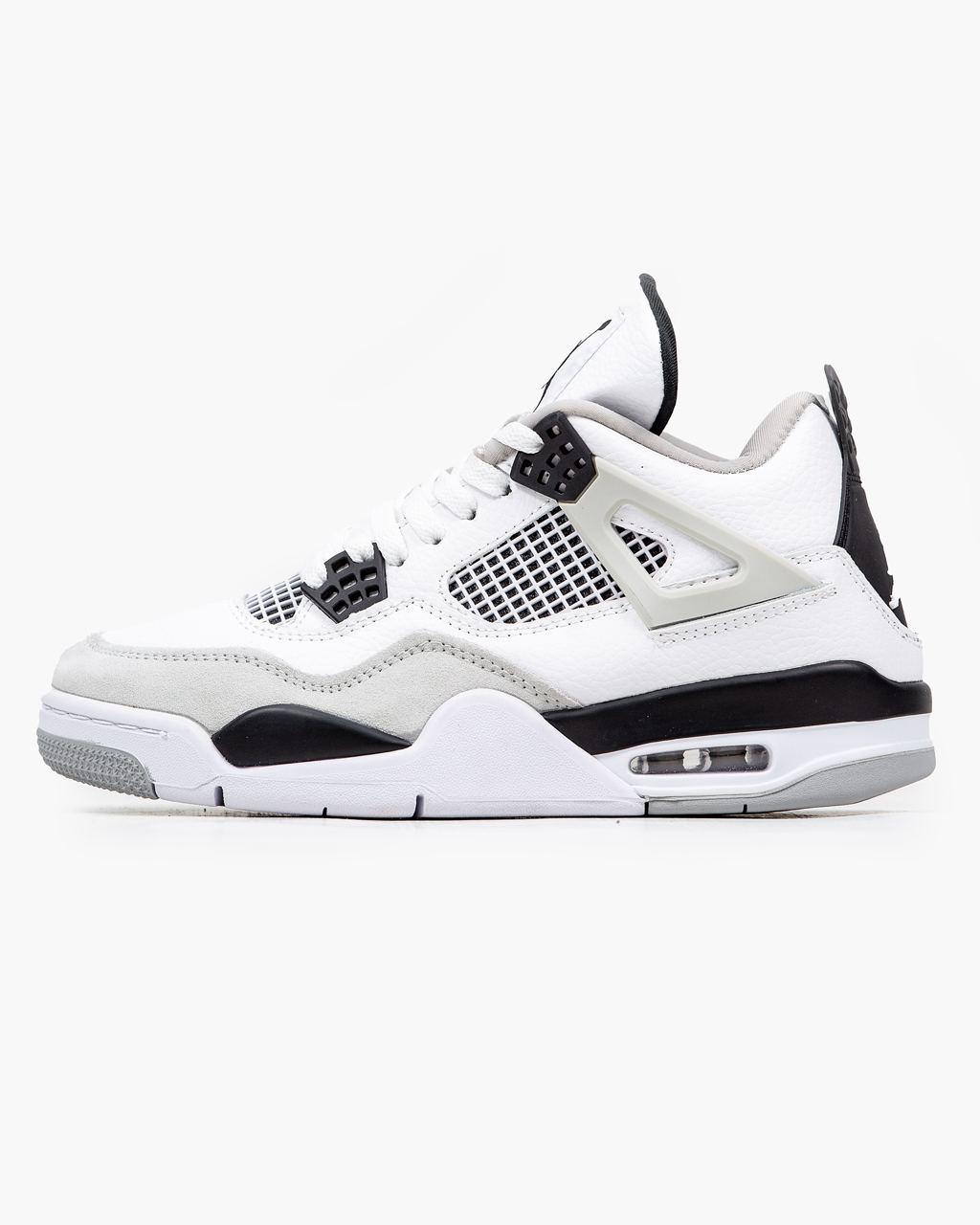 Кросівки Nike Air Jordan Retro 4 Military Black | Комфорт та вуличний стиль