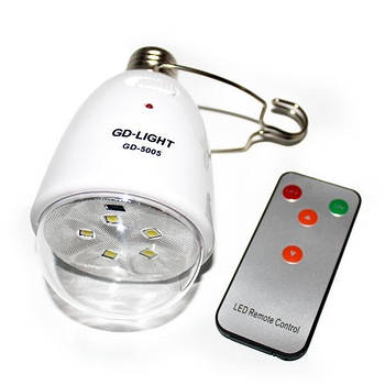 Лампочка на акумуляторі GD-Light BL (GD-5005)
