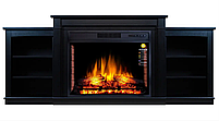 Камінокомплект Електрокамін ArtiFlame Vogue AF28S Чорне Дерево (зі звуком) Електричний 3D Камін, фото 3
