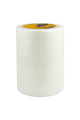 Стрічка склотканина самоклейна MASTERTOOL 150 мм 20 м 8х8 55 г/м2 08-9407