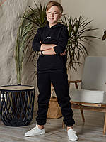 Теплий спортивний костюм на флісі для хлопчиків (рр. 134, 140, 146)