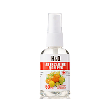 Антисептик - спрей для рук H&Q - 50 мл Спрей-антисептик для рук Цитрус