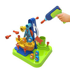 Конструктор Edu-Toys Піратський корабель з інструментами (JS026), фото 5