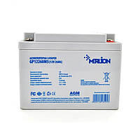 Акумулятор для ДБЖ AGM MERLION 12V 26AH GP12260M5