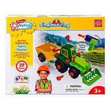 Конструктор Edu-Toys Трактор з інструментами (JS030), фото 2