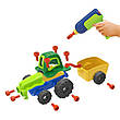 Конструктор Edu-Toys Трактор з інструментами (JS030), фото 7