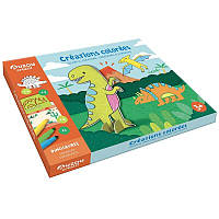 Набір для моделювання Auzou Кольорові динозаври