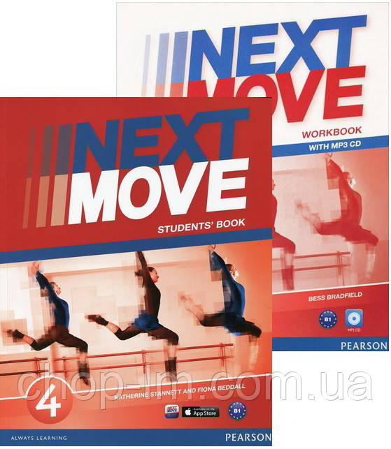 Next Move 4 Students' Book + Workbook (Вчебник + зошит) Комплект з англійської мови