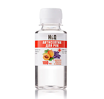 Антисептик для рук H&Q - 100 мл Гігієнічна дезінфекція рук і шкіри Абрикос і Лаванда