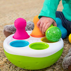 Сортер-балансир Неваляшки Fat Brain Toys Spinny Pins (F248ML), фото 4