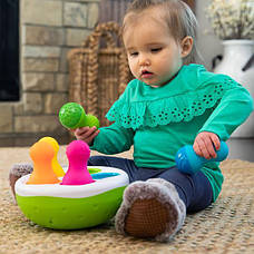Сортер-балансир Неваляшки Fat Brain Toys Spinny Pins (F248ML), фото 5
