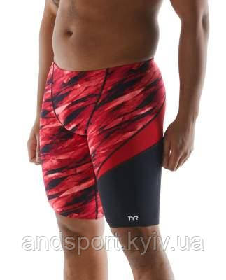 Чоловічі плавки-джаммери TYR Men's Virtic Wave Jammer, Red 30