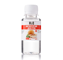 Антисептик для рук H&Q - 100 мл Гігієнічна дезінфекція рук і шкіри Диня