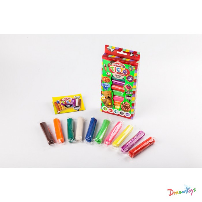 Набір для творчості "Тісто для ліплення "Master Do" 10 кольорів 95550