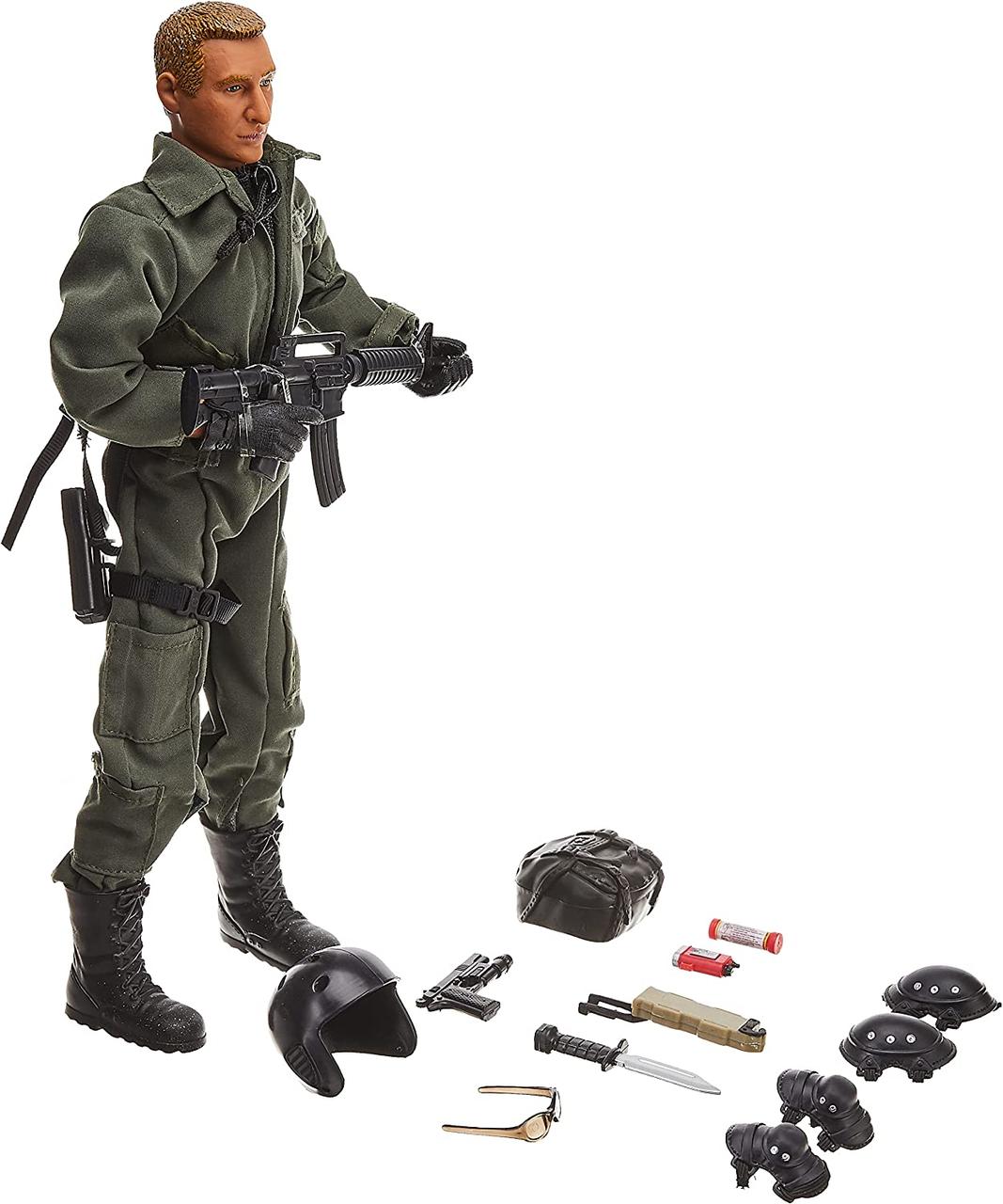 Лялька солдат військовий парашутист Click N' Play Military Parajumper PJ