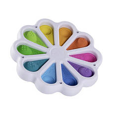 Іграшка тактильна Кольорові пелюстки Fat Brain Toys dimpl digits (F275EN), фото 3