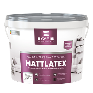 Фарба інтер'єрна  латексна MATLATEX BAYRIS  4,2кг