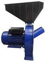 Зернодробарка кормоподрібнювач крупорушка шредер 250 кг/год корморізка дробарка зерна, початків кукурудзи БЕЛКОР БК-3, фото 3