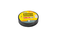 Стрічка ізоляційна MASTERTOOL 17 мм 20 м 10 шт чорна 44-9120
