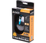 Миша A4Tech G3-200N,USB V-Track,1000dpi Blue, фото 3