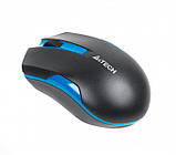 Миша A4Tech G3-200N,USB V-Track,1000dpi Blue, фото 2