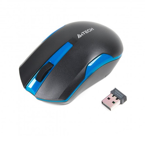 Миша A4Tech G3-200N,USB V-Track,1000dpi Blue, фото 1