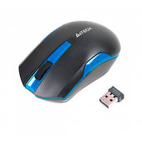 Миша A4Tech G3-200N,USB V-Track,1000dpi Blue