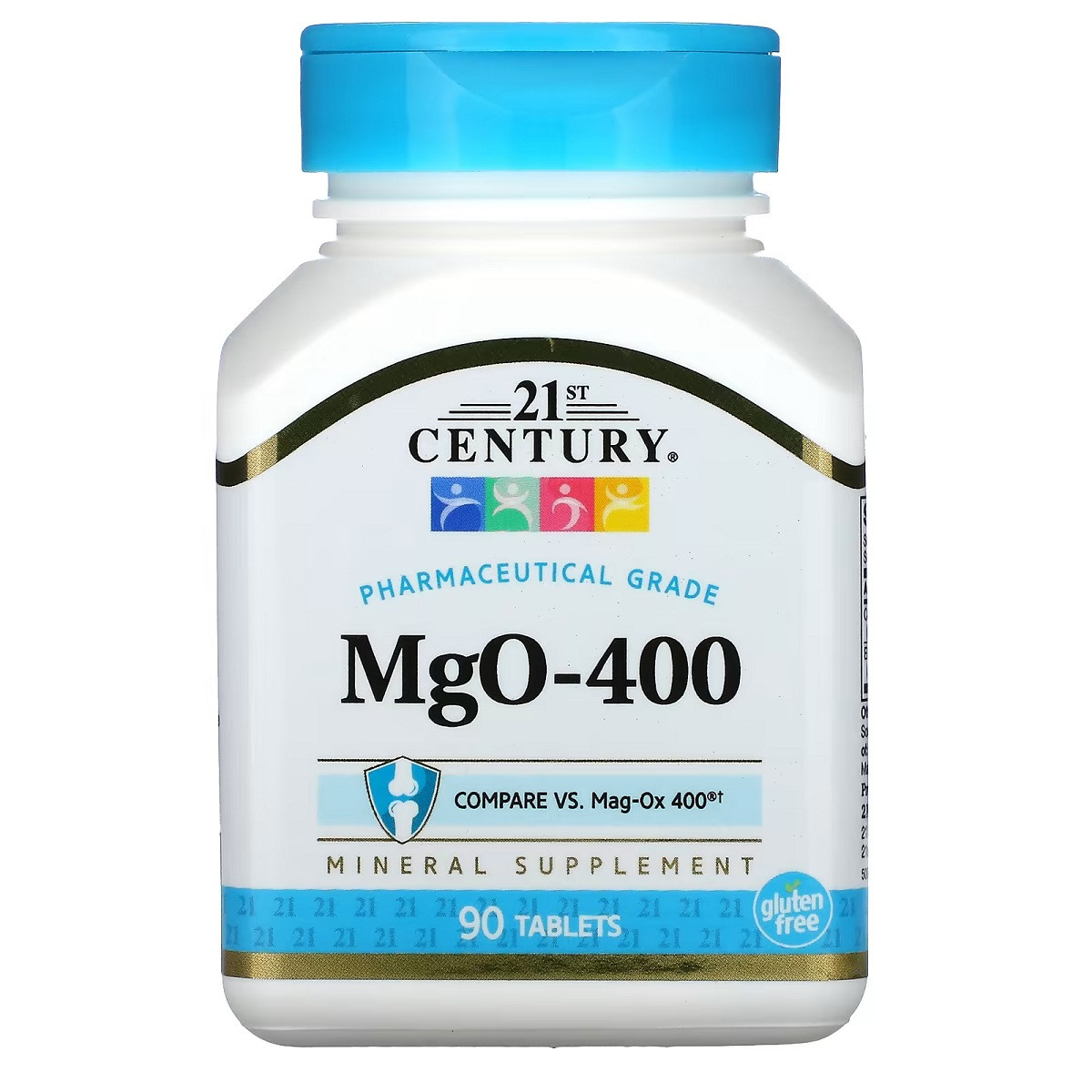 Купити Магній 400 мг 21st Century 90 таблеток Magnesium, ціна 472 грн ...