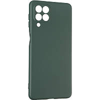 Чохол Fiji Full Soft Premium для Samsung Galaxy M53 5G (M536) силікон бампер Dark Green