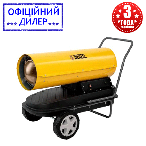 Купить Дизельная пушка тепловая в гараж DENZEL DHG-30, 30 кВт, 750 м3/ч ...