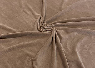 Велюр кольору кави