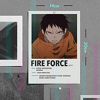 fire force  Плакат, Аниме, Японский постер