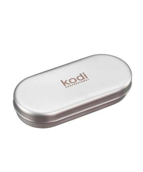 Металевий лоток з кришкою Kodi для стерилізації та зберігання фрез, 90х40 мм