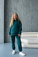 Теплий костюм на флісі для дівчаток (рр. 134, 140, 146, 152, 158)