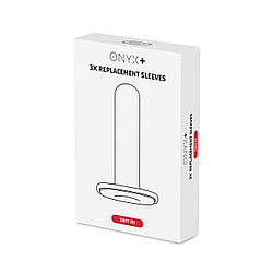 Рукав для Kiiroo Onyx+ Tight (3 шт.), менший діаметр