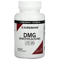 Kirkman Labs, ДМГ/ DMG (Диметилглицин), 125 мг. 100 капсул.
