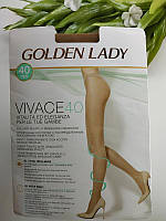 Колготки без шортиков golden lady vivace 40 мелон-натуральный голден лэди