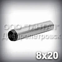 Штифт 8х20 загартований DIN 6325 (ГОСТ 24296-93) циліндричний сталевий