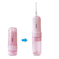 Іригатор портативний для догляду за порожниною рота Power Floss PR40V original pink