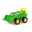 Ігровий набір-конструктор John Deere Kids Трактор із ковшем і причепом (47209), фото 6