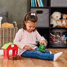 Ігровий набір-конструктор John Deere Kids Збери трактор із загоном (47210), фото 5