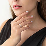 Золоте кільце з діамантами кб0113ch, фото 2