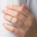 Золоте кільце з діамантами кб0113ch, фото 5