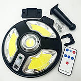 Ліхтар вуличний світильник акумуляторний на сонячній батареї BL-LB-1288A Solar Sensor Street Light UKC 150COB, фото 4