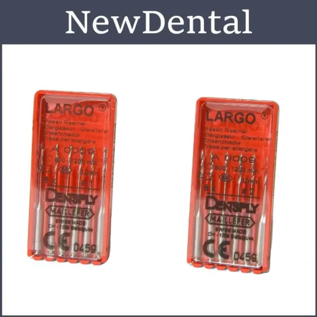 Largo Розгортки (Largo), уп.6шт, 32мм, №3, Dentsply Maillefer