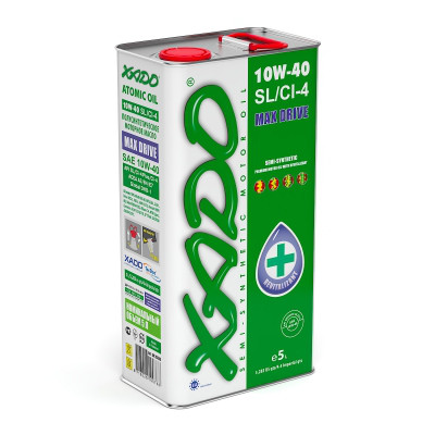 XADO Напівсинтетична олива Atomic Oil 10W-40 SL / CI-4 5L
