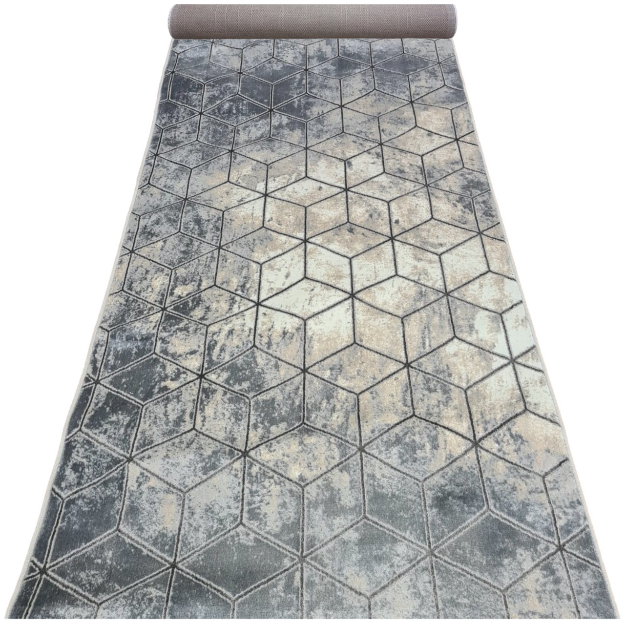 78 см Килимова доріжка Moda 5503 Cream/L.Grey Su Carpet Tekstil San. Ve Tic. Ltd Gaziantep